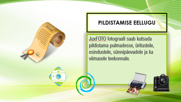 ajalugu pildistamine